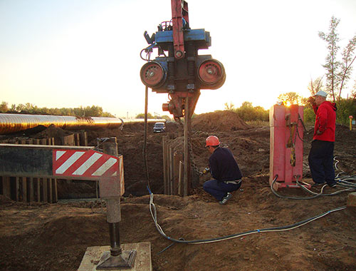 Аренда вибропогружателя